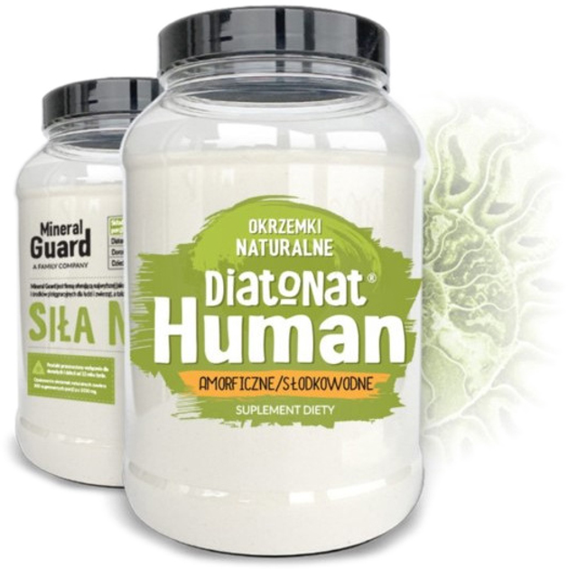 Харчова добавка Diatonat Натуральний діонат Humman 600 г кремнезему (5906874460139) - зображення 1