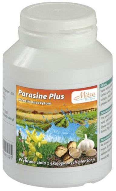 Харчова добавка Mitra Parasine Plus 100 капсул для видалення паразитів (5907464441095) - зображення 1