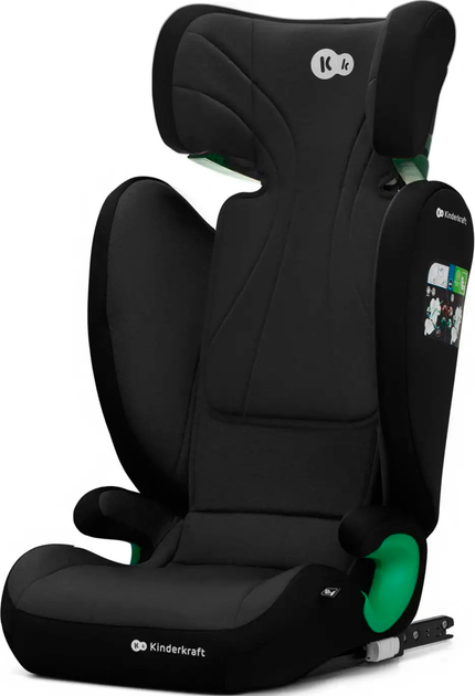 Автокресло KinderKraft Junior Fix 2 i-Size Graphite Black (KCJUFI20BLK0000) (5902533921560) - изображение 2