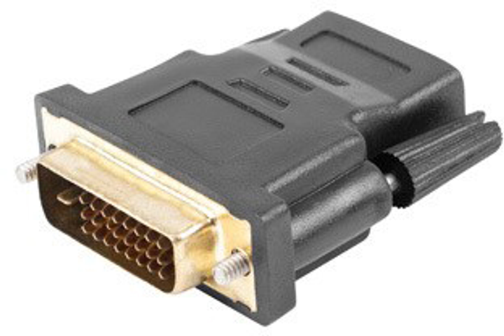 Adapter Lanberg AD-0010-BK HDMI-DVI (AD0010) - obraz 1