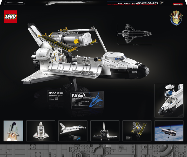 Конструктор LEGO Creator Expert Космічний шатл Діскавері NASA 2354 деталі (10283) - зображення 13