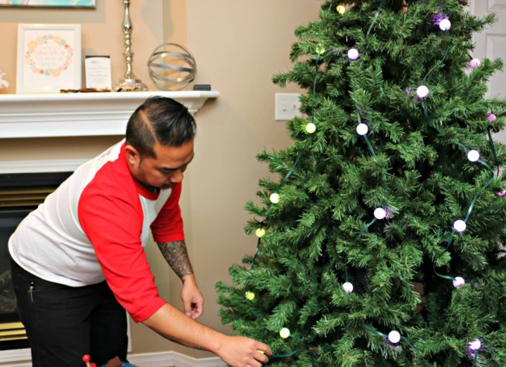 Цельная ёлочная гирлянда универсальная Tree Dazzler 64 Led - Фото 4 Цельная ёлочная гирлянда универсальная Tree Dazzler 64 Led - изображение 4