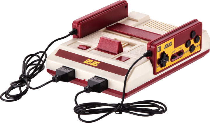 Игровая консоль 2Е 8 Bit (298 игр, 2 проводных джойстика, AV кабель ...