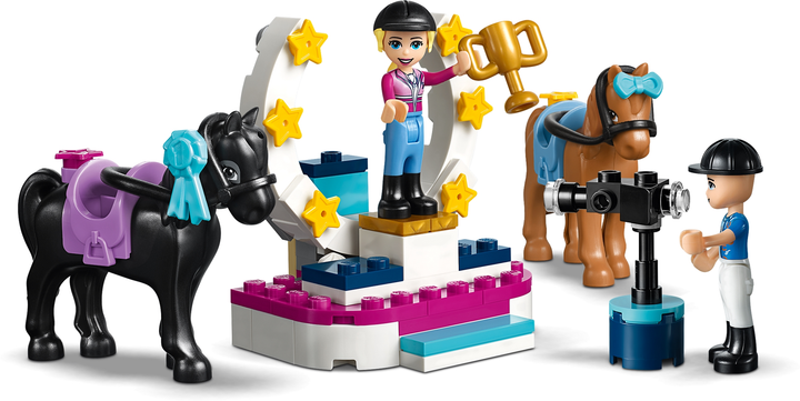 Zestaw klocków LEGO Friends Skoki przez przeszkody Stephanie 337 elementów (41367) - obraz 7