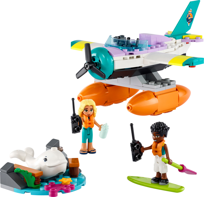 Zestaw klocków LEGO Friends Hydroplan ratowniczy 203 elementy (41752) - obraz 2