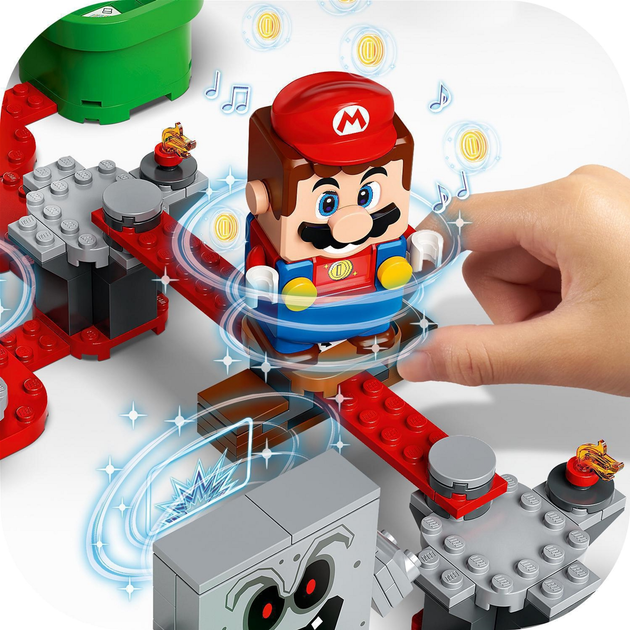 Конструктор LEGO Super Mario Неприємності у фортеці Вомпа додатковий набір 133 деталі (71364) - зображення 9