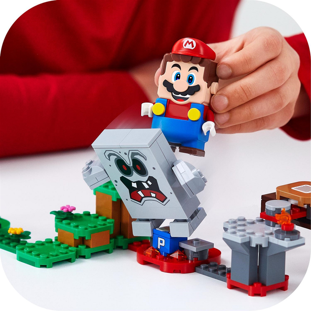 Конструктор LEGO Super Mario Неприємності у фортеці Вомпа додатковий набір 133 деталі (71364) - зображення 10