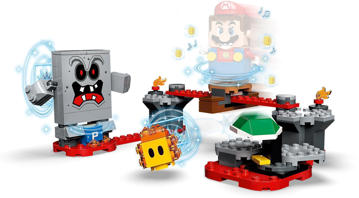 Конструктор LEGO Super Mario Неприємності у фортеці Вомпа додатковий набір 133 деталі (71364) - зображення 13