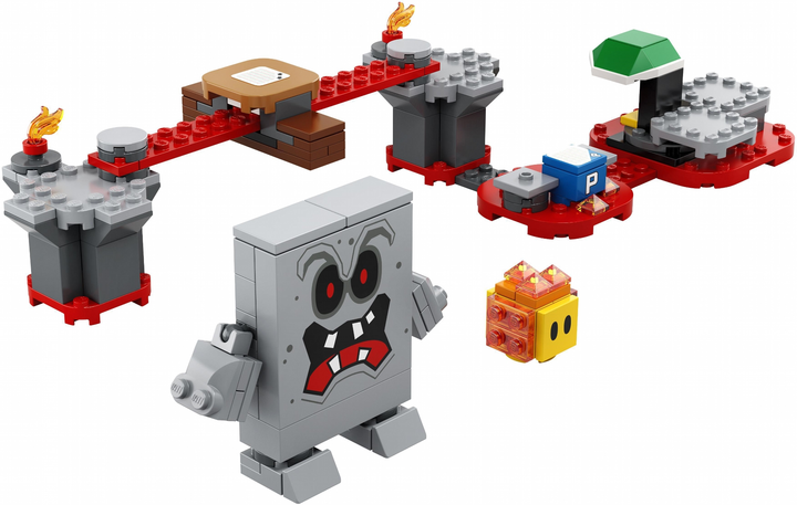 Конструктор LEGO Super Mario Неприємності у фортеці Вомпа додатковий набір 133 деталі (71364) - зображення 15