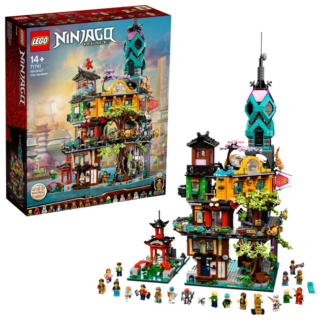 Zestaw klocków Lego Ninjago Miejskie ogrody Ninjago 5685 części (71741) - obraz 2