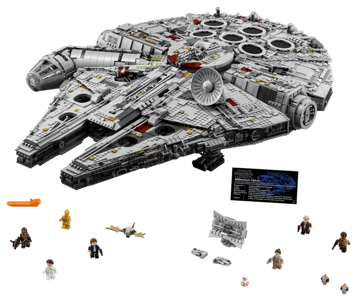 Конструктор LEGO Star Wars Сокіл Тисячоліття 7541 деталь (75192) - зображення 12