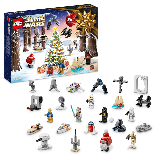 Kalendarz adwentowy LEGO Star Wars 329 elementów (75340) - obraz 2