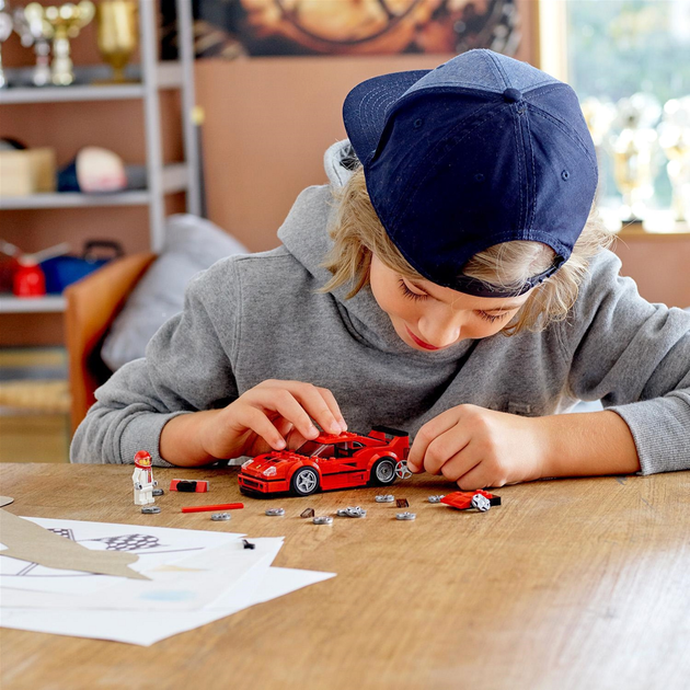 Конструктор LEGO Speed Champions Автомобіль Ferrari F40 Competizione 198 деталей (75890) - зображення 5