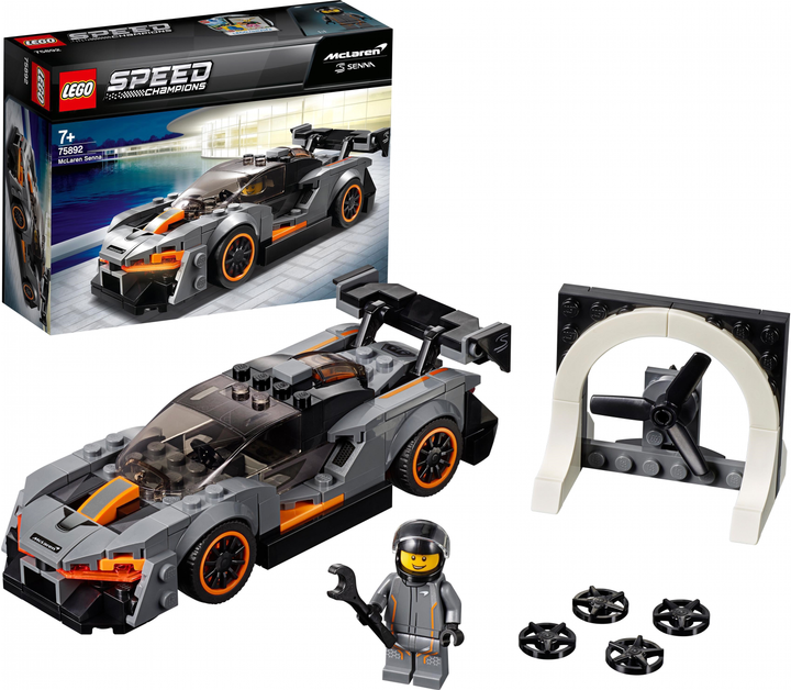 Zestaw klocków LEGO Speed Champions Samochód McLaren Senna 219 elementów (75892) - obraz 2