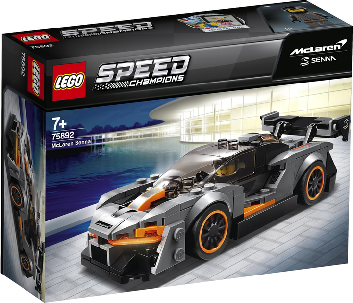 Конструктор LEGO Speed Champions Автомобіль McLaren Senna 219 деталей (75892) - зображення 3