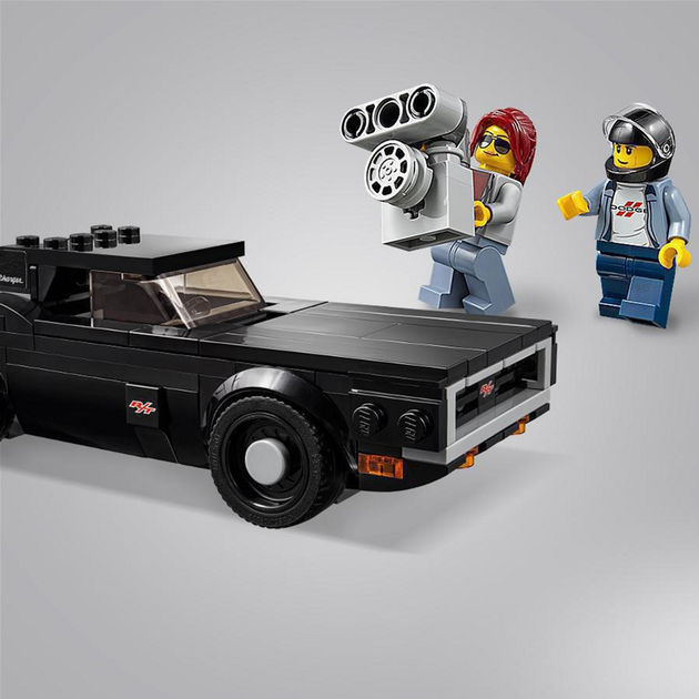 Zestaw klocków LEGO Speed Champions Cars 2018 Dodge Challenger SRT Demon oraz 1970 Dodge Charger R/T 478 elementów (75893) - obraz 11