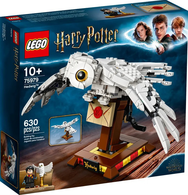 Zestaw klocków Lego Harry Potter Hedwiga 630 elementów (75979) - obraz 1