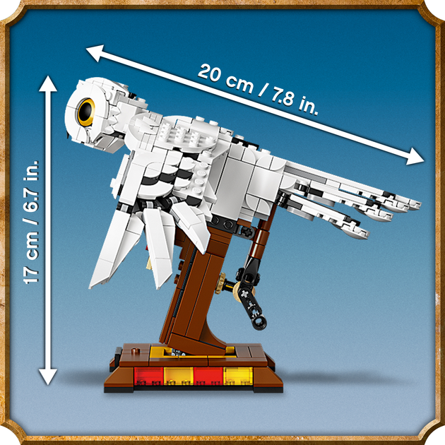 Zestaw klocków LEGO Harry Potter Hedwiga 630 elementów (75979) - obraz 12
