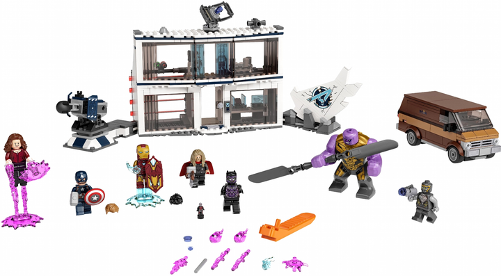 Zestaw klocków LEGO Super Heroes Marvel Avengers: Koniec gry ostateczna bitwa 527 elementów (76192) - obraz 2