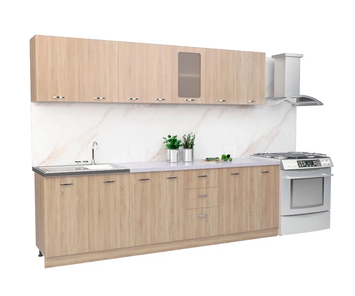 MB Кухня серии Comfort люкс 2,6 м Дуб Сонома (457963) ProDobro - изображение 2