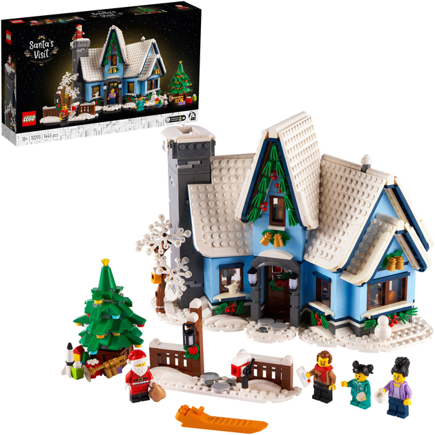 Конструктор LEGO Відвідини Санти 1445 деталей (10293) - зображення 7