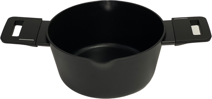 Каструля Krauzer Eco Line з двома ободками 1.2 л 16 см з кришкою (78124) - Фото 5 Каструля Krauzer Eco Line з двома ободками 1.2 л 16 см з кришкою (78124) - зображення 5