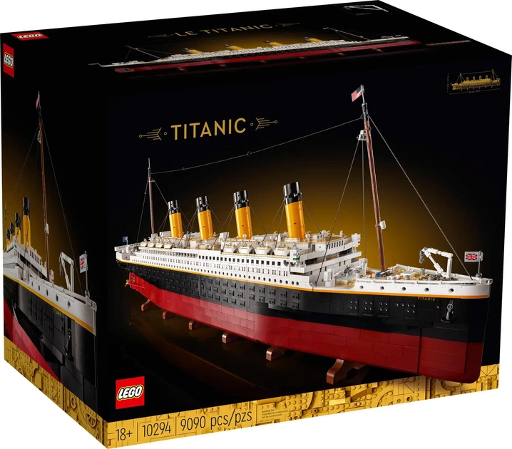 Zestaw klocków Lego Creator Titanic 9090 części (10294) - obraz 1