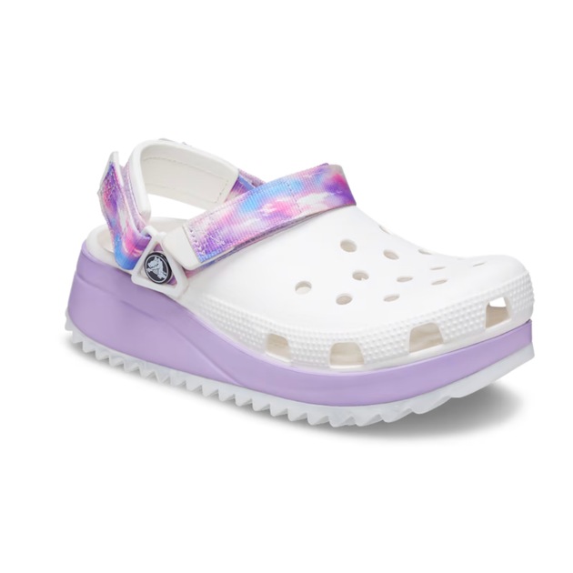 Сабо Crocs Classic Hiker Clog 36 р 22.5-23 см Белые с фиолетовым 206772-100-M4/W6 DREAM - изображение 3
