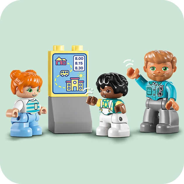 Конструктор LEGO Duplo Поїздка на автобусі 16 деталей (10988) - зображення 7