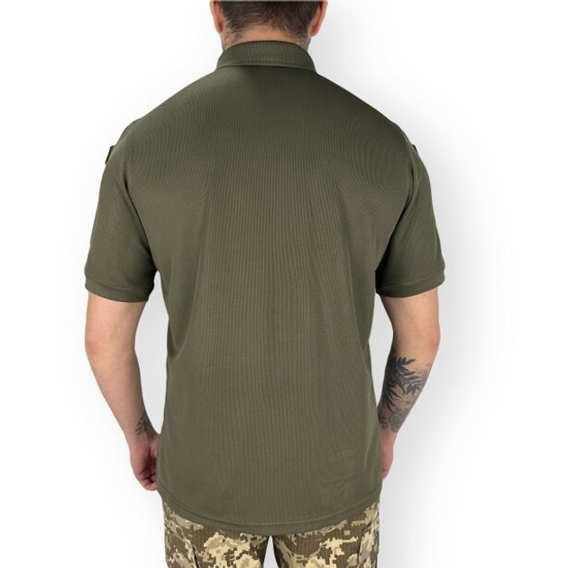 Рубашка поло олива (M) (LE2841M) - изображение 2