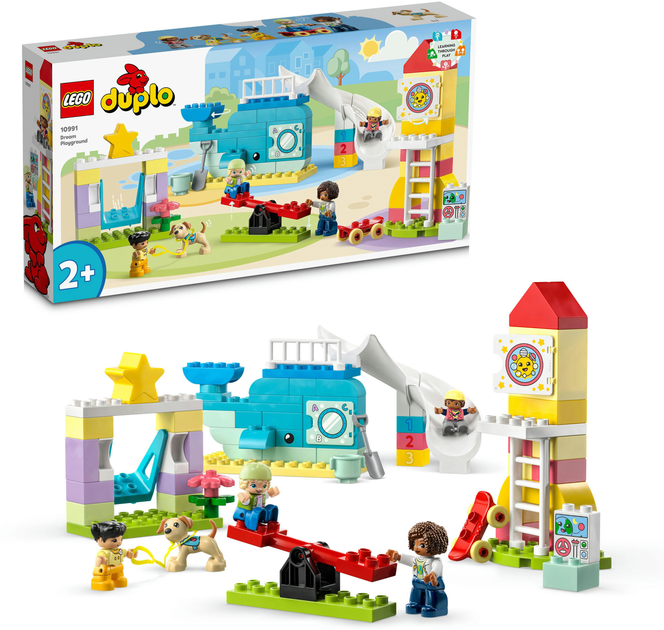 Zestaw klocków LEGO Duplo Wymarzony plac zabaw 75 elementów (10991) - obraz 9