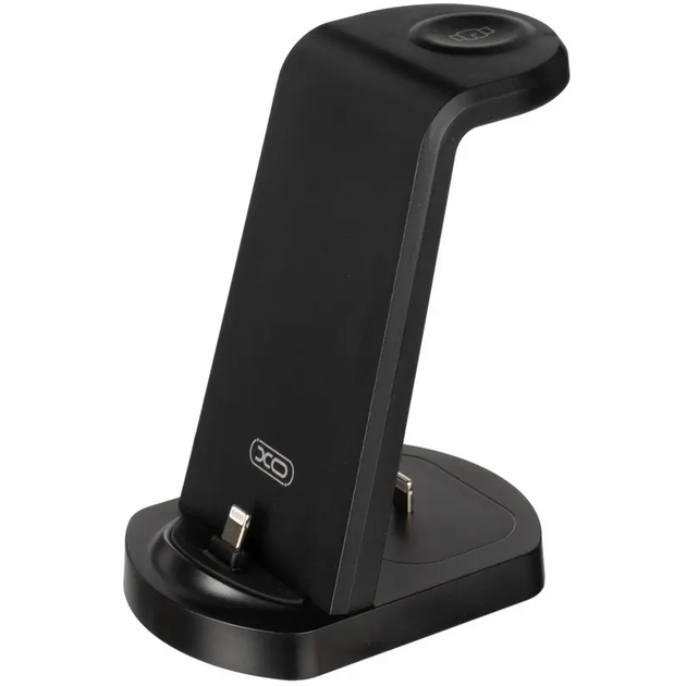 Настільна зарядна станція для iPhone/iWatch/Airpods WX035 3-in-1 |10W/7.5W/5W| Черный - Фото 1 Настільна зарядна станція для iPhone/iWatch/Airpods WX035 3-in-1 |10W/7.5W/5W| Черный - зображення 1