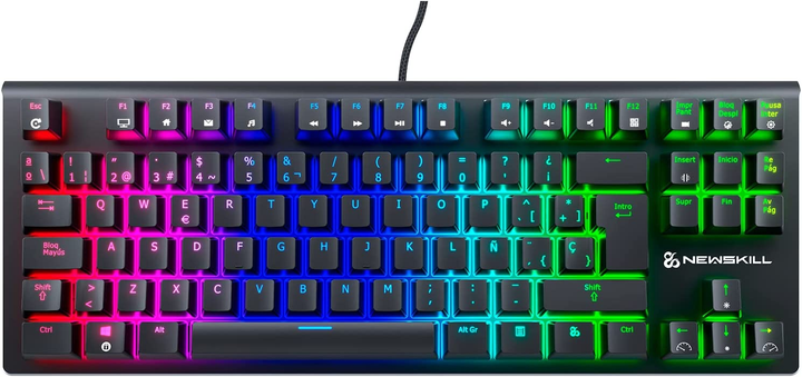 Ігрова механічна клавіатура Newskill Serike TKL Outemu Red - изображение 1