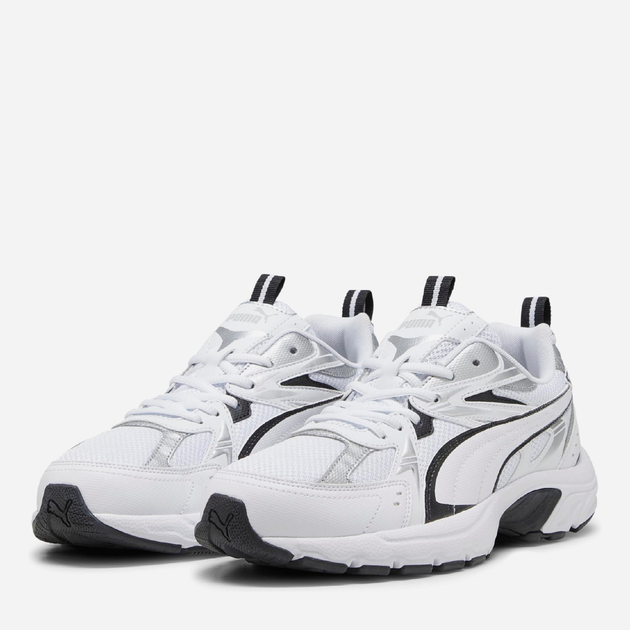 Чоловічі кросівки Puma Milenio Tech 39232201 42 (8UK) 27 см Puma White-Puma Black-Puma Silver (4099683255254) - зображення 3