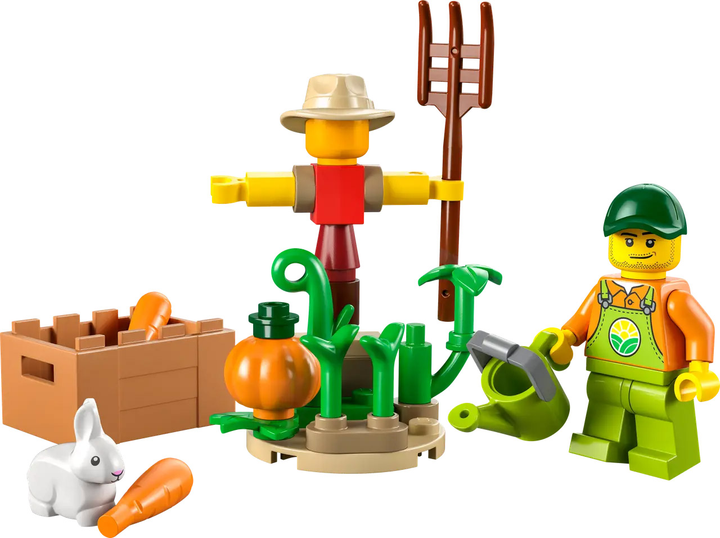 Конструктор LEGO City Фермерский сад и пугало 34 детали (30590 ...