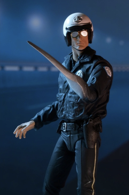 NECA T2 T-1000 Motorcycle Cop フィギュア Фигурка Т-1000 Терминатор 2 Судный День Terminator T-1000