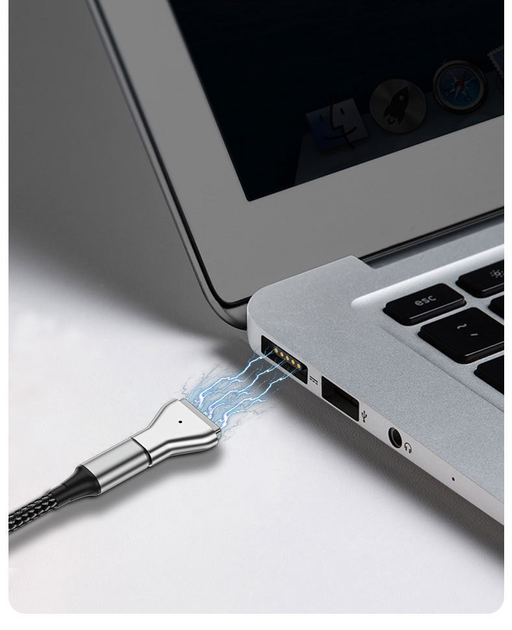 Адаптер перехідник MagSafe2 to Type-C для живлення Macbook
