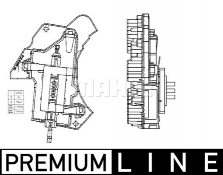 Реостат вентилятора обогревателя MERCEDES C(W202)/CLK(A208)/E(W210)1.8-5.4 93-08 MAHLE (ABR24000P) - изображение 1