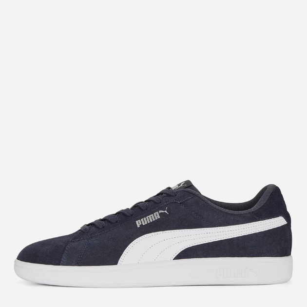 Мужские кеды кожаные низкие Puma Smash 3.0 39098403 40.5 (7UK) 26 см Parisian Night-Puma White-Puma Silver (4065452748593) - Фото 2 Мужские кеды кожаные низкие Puma Smash 3.0 39098403 40.5 (7UK) 26 см Parisian Night-Puma White-Puma Silver (4065452748593) - изображение 2
