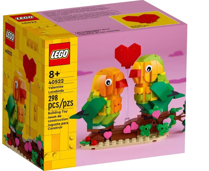 Конструктор LEGO Птахи кохання 298 деталей (40522) - зображення 1