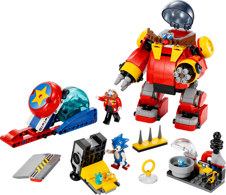 Zestaw klocków LEGO Sonic kontra dr. Eggman i robot Death Egg 615 elementów (76993) - obraz 2