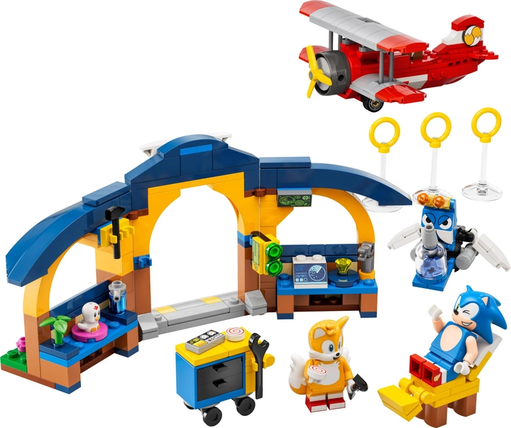Конструктор LEGO Майстерня Тейлз і літак Торнадо 376 деталей (76991) - зображення 2