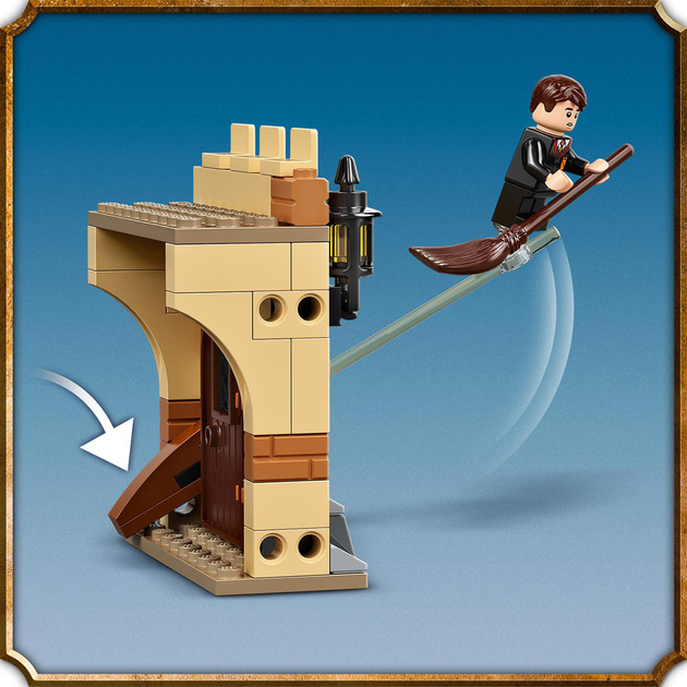 Конструктор LEGO Harry PotterГоґвортс: перший урок польотів 264 деталі (76395) - зображення 8