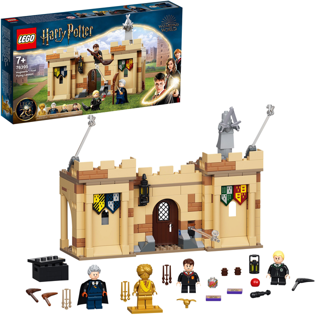 Конструктор LEGO Harry PotterГоґвортс: перший урок польотів 264 деталі (76395) - зображення 9