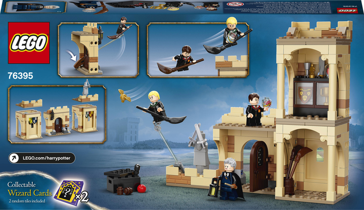 Конструктор LEGO Harry PotterГоґвортс: перший урок польотів 264 деталі (76395) - зображення 10