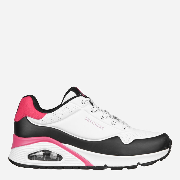 Жіночі кросівки Skechers 155593-WNPK 40 (10US) 27 см Білий/Рожевий (195969715031) - зображення 1