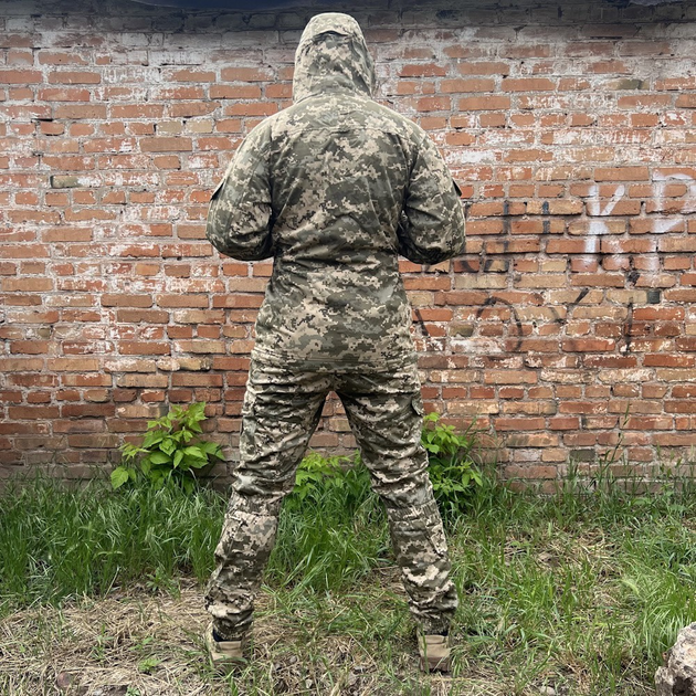 Костюм Горка для военных коттон летний камуфляж 56 Пиксель - изображение 4