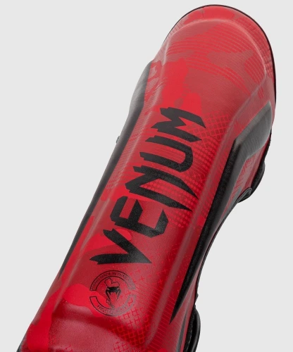 Захист гомілкостопу Venum Elite Shinguards Red Camo (VENUM