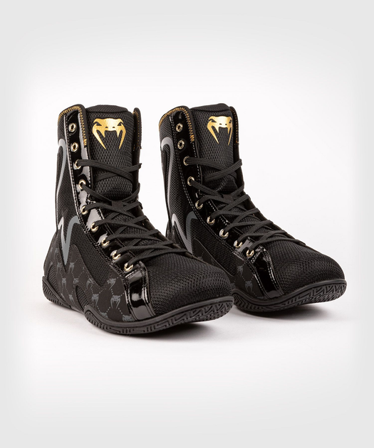 Боксерки Venum Elite Evo Monogram Boxing Shoes Black (VENUM-04346-001 ...