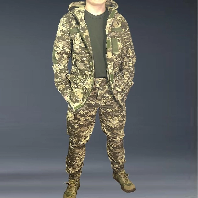 Костюм Горка летний тактический для военных Рип Стоп камуфляжный 50 Пиксель - изображение 2
